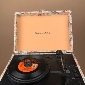 Floral record player